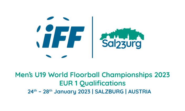 Sal23urg - Salzburg 23 - Austria, Österreich, Autriche, Oostenrijk, Østerrike Men's U19 World Floorball Championships 2023 EUR 1 Qualifications